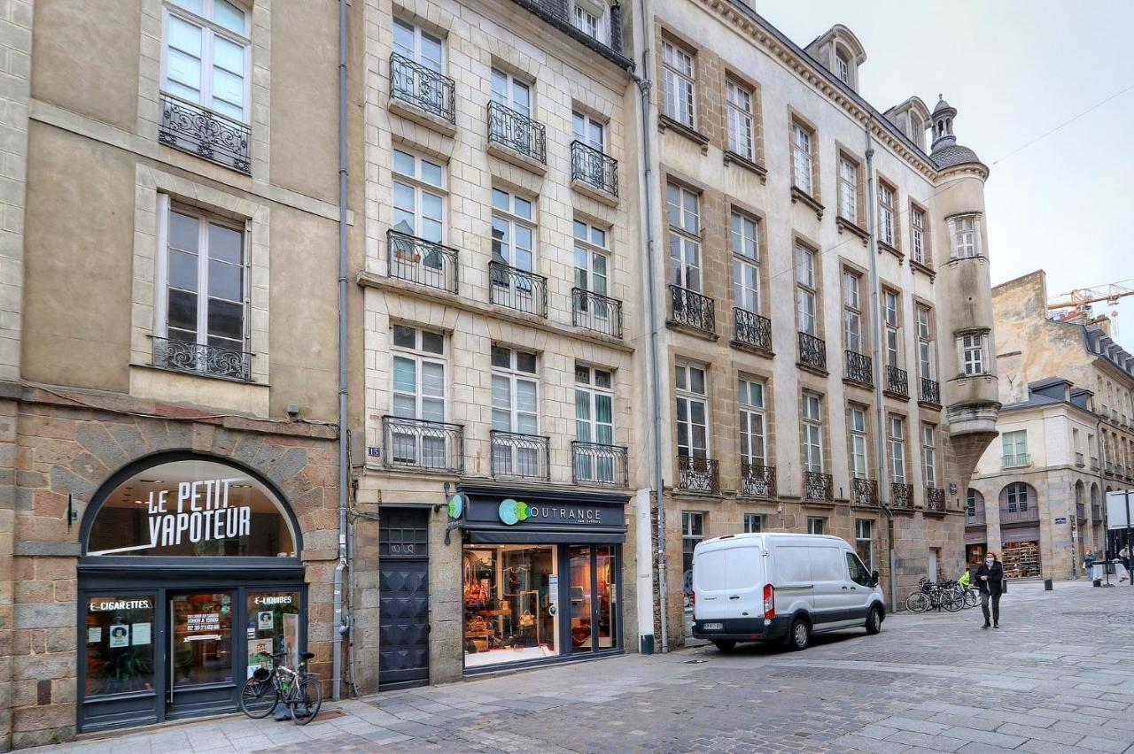 Le Trianon, Confort Et Calme En Hypercentre Rennes Exterior foto